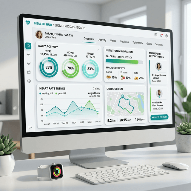 Health and Fitness Technology Platform